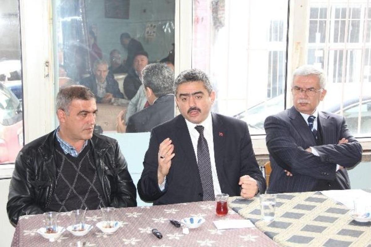 Başkan Alıcık, G&uuml;zelk&ouml;yl&uuml;lerle Buluştu