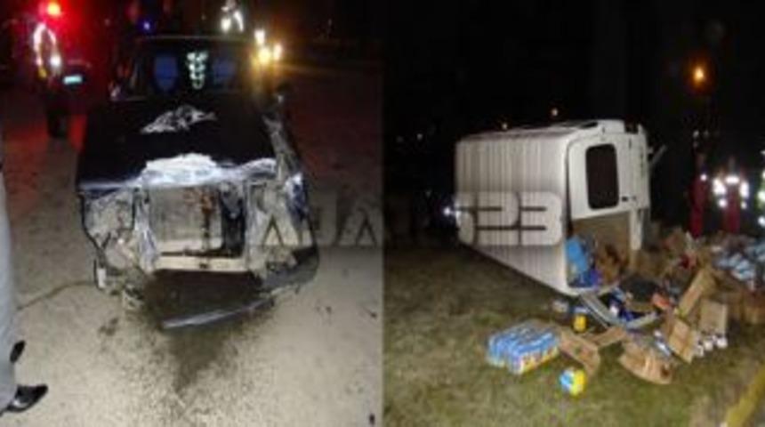 Elazığ'da trafik kazası 3 yaralı