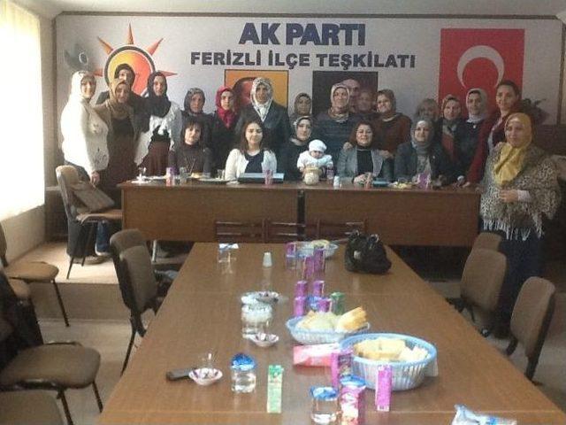 Ak Partili Kadınlar Has Partili Kadınlarla Kaynaşıyor