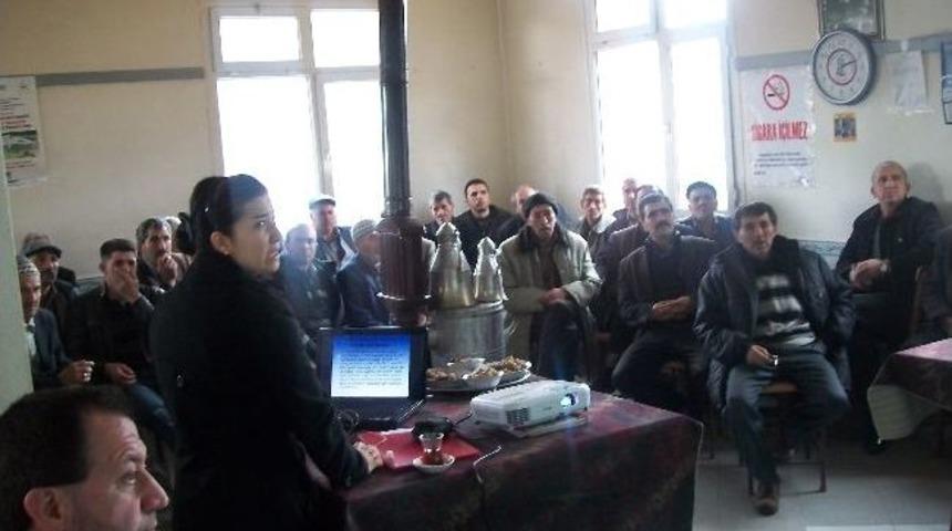 &Ouml;demiş'te &Uuml;retici Eğitimlerine Devam Ediliyor