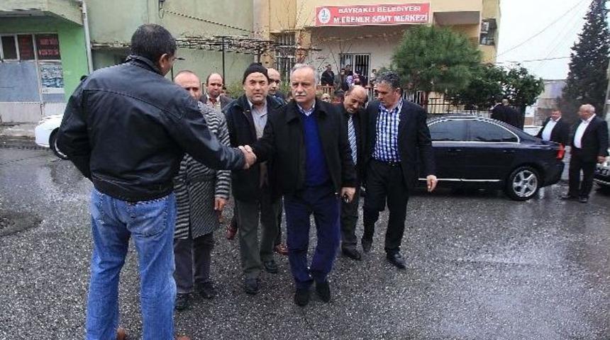 Başkan Karabağ Kentsel D&ouml;n&uuml;ş&uuml;m İ&ccedil;in Muhittin Erener Mahallesi Sakinleriyle Biraraya Geldi