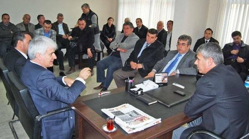 Millevtekili H&uuml;seyin Şahin&rsquo;den Muhtarlara Ziyaret