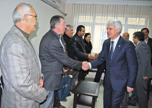 Millevtekili H&uuml;seyin Şahin&rsquo;den Muhtarlara Ziyaret 1