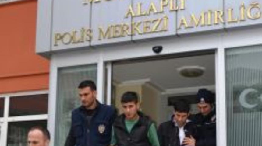 İstanbul'dan Alaplı'ya hırsızlık yapmaya geldiler