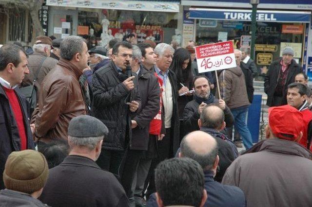 Birleşik Metal İş Sendikası Genel Başkanı Adnan Serdaroğlu: &ldquo;m&uuml;cadelemizi Sonuna Kadar S&uuml;rd&uuml;receğiz&rdquo; 3