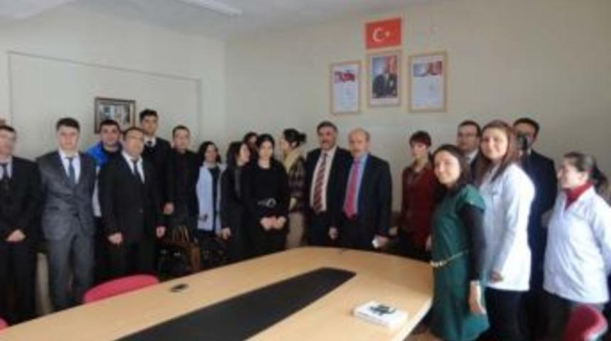 İl Milli Eğitim M&uuml;d&uuml;r&uuml; Bilge, İl&ccedil;e Okullarına Ziyaretlerde Bulundu