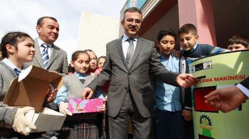 Atık Kampanyasının Startını Başkan K&ouml;şker Verdi