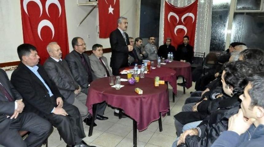 Mhp Melkgazi Mimsin&rsquo;de Toplandı