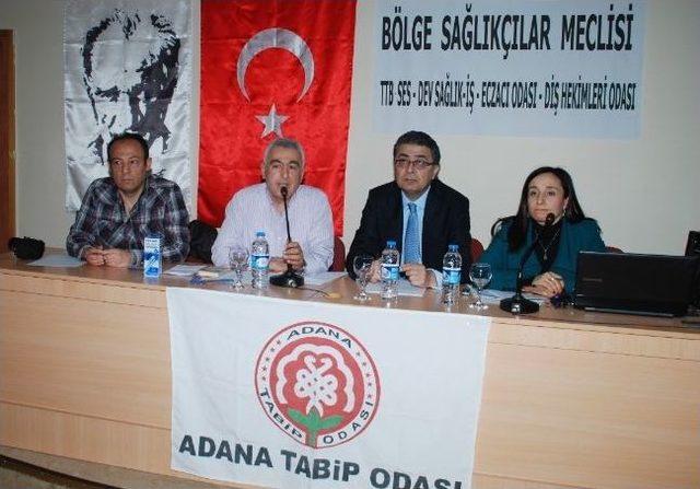 Bölge Sağlıkçılar Meclisi Adana’da Buluştu