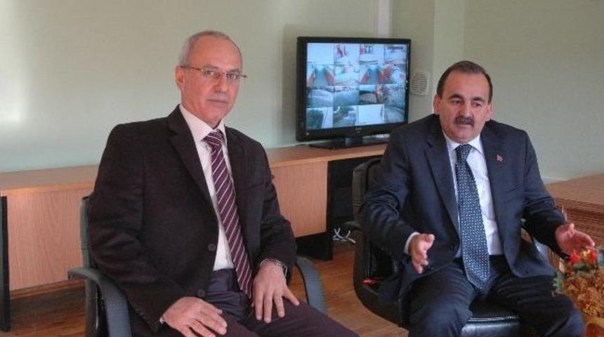 &Ccedil;orlu İl&ccedil;e Milli Eğitim M&uuml;d&uuml;r&uuml; Muammer Okumuş&rsquo;tan Mae Anadolu Lisesine Ziyaret