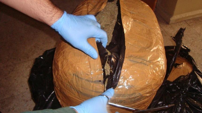 Belen'de 59 Kilo Esrar Ele Ge&ccedil;irildi