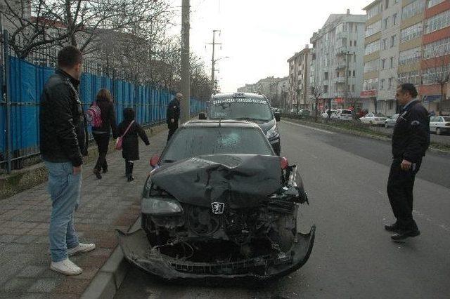 &Ccedil;orlu`da Kaza 1 Yaralı 1
