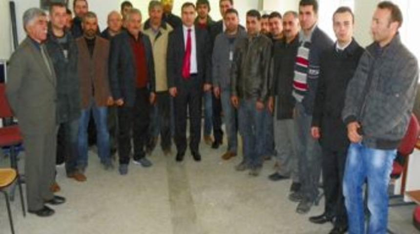 Kaymakam Tuna&rsquo;dan Girişimcilik Kursuna Ziyaret