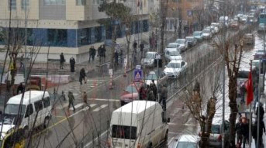 Niğde&rsquo;de Kar Yağışı