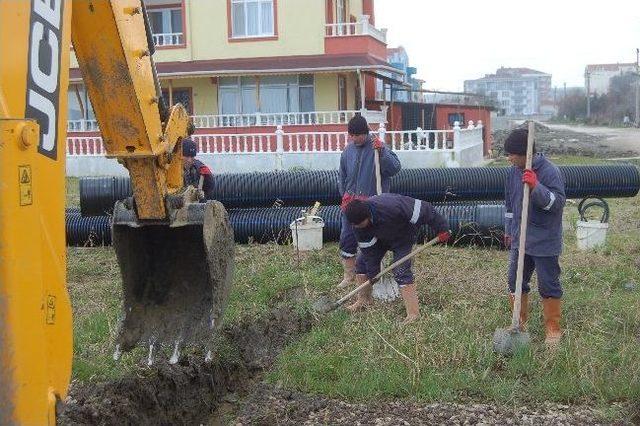 Lapseki'de Kanal Çalışmaları