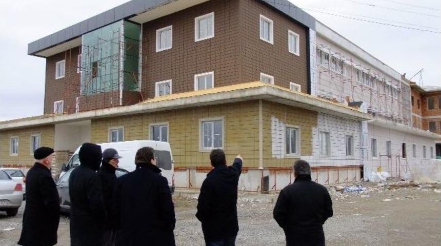 Bafra&rsquo;da Turizm Fak&uuml;ltesi İnşaatı Hızla Y&uuml;kseliyor