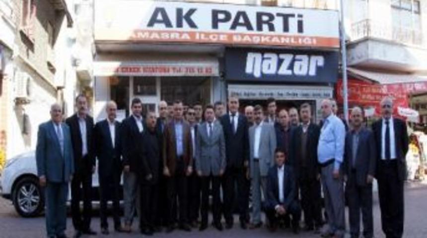 Milletvekili Tun&ccedil;, Amasra İl&ccedil;e Y&ouml;netimi İle Bir Araya Geldi