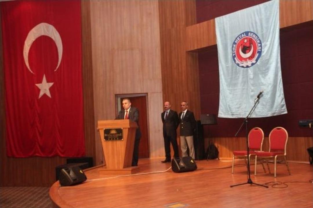 T&uuml;r Metal Sendikası Genel Başkan Yardımcısı Muharrem Aslıy&uuml;ce:
