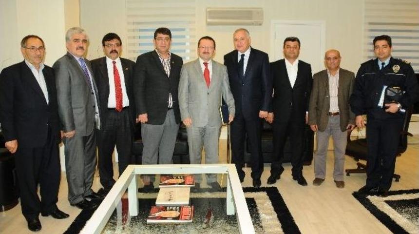 İl Emniyet M&uuml;d&uuml;r&uuml; Sağlam&rsquo;dan Aesob&rsquo;a Ziyaret