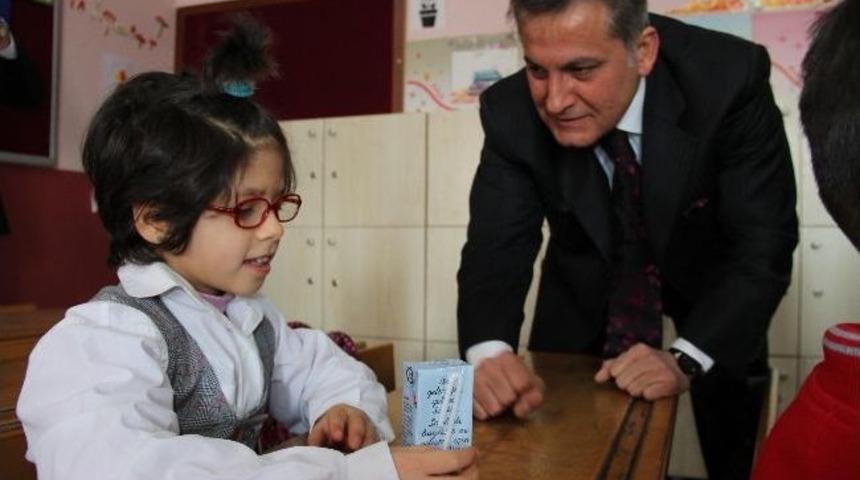 Okullara 30 Ton S&uuml;t Dağıtılacak