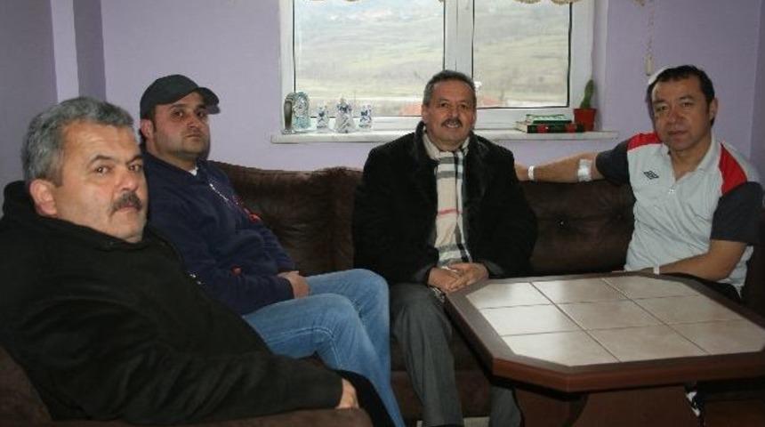 Vatandaş Ve Protokolden Başkan Gebeş&rsquo;e Ge&ccedil;miş Olsun Ziyaretleri