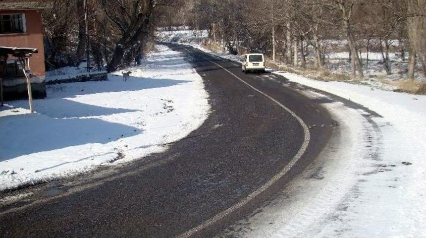 Kocasinan'da Y&uuml;kseklerde Kar Etkili Oldu