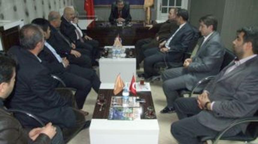 Akademisyenler, M&Uuml;SİAD Adıyaman Şubesi'ni Ziyaret Etti