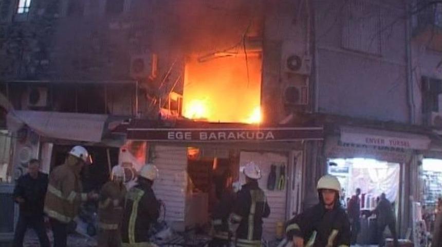 Dalgı&ccedil; T&uuml;p&uuml; Patladı, Kemeraltı &Ccedil;arşısı Savaş Alanına D&ouml;nd&uuml;