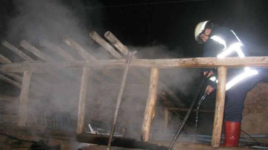 Odunluk Alev Alev Yandı