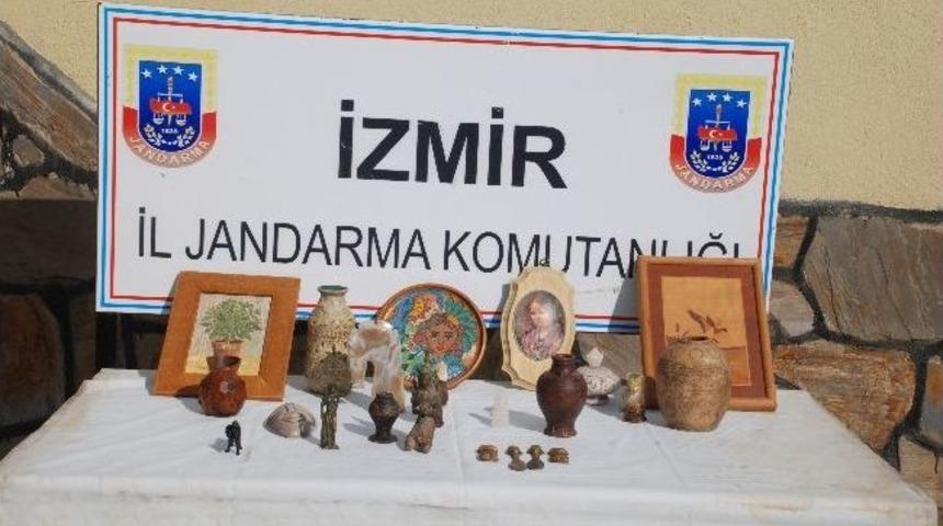 Torbalı'da Tarihi Eser Operasyonu