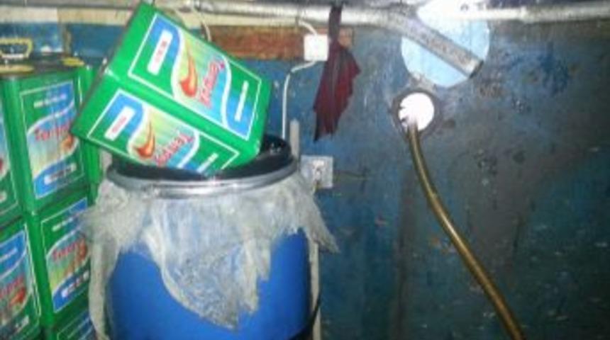 Menşei Belli Olmayan 7 Bin 453 Litre Yakıt Ele Ge&ccedil;irildi