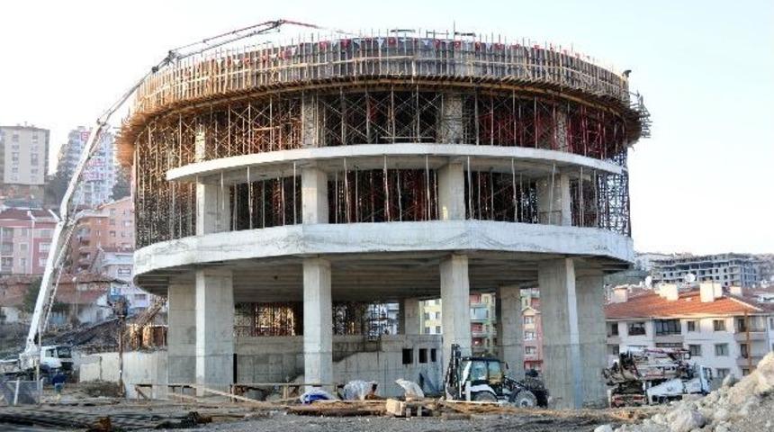Neşet Ertaş Sanat Ve Gösteri Merkezi İnşaatı Son Aşamada