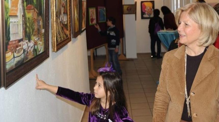 Aydın Belediyesi Okyanus Resim Grubu Karma Sergisini A&ccedil;tı