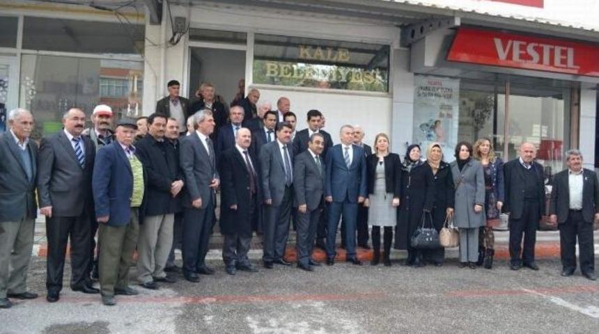 Başkan Zolan Kale İlçesini Ziyaret Etti