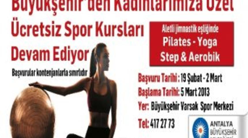 Varsaklı Kadınlar İ&ccedil;in &Uuml;cretsiz Pilates Kursu