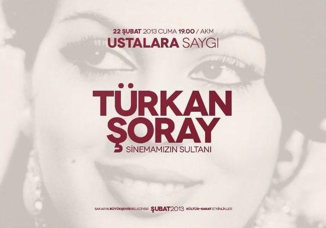 Türkan Şoray’a Saygı Gecesi Düzenlenecek