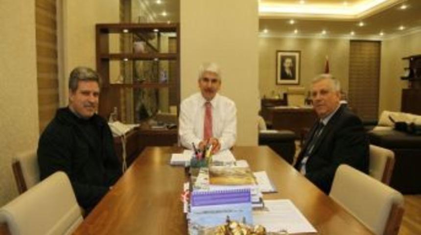 Toprak&rsquo;tan Başkan Sakallı&rsquo;ya Ziyaret