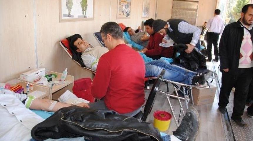 Siverek&rsquo;te Kan Bağışı Yapıldı
