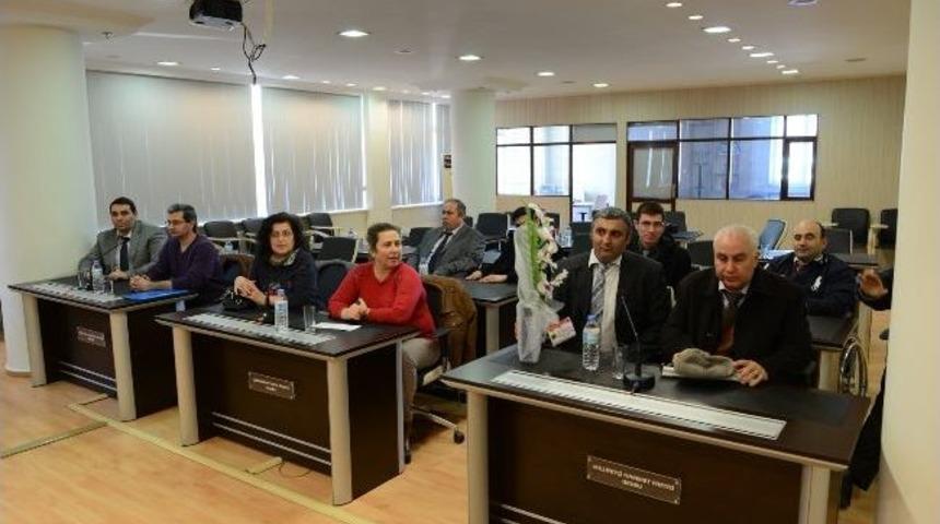Engelliler Derneği Y&ouml;netiminden Başkan G&ouml;khan&lsquo;a Ziyaret