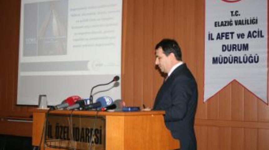 "Elazığ deprem stratejisi ve eylem planı"