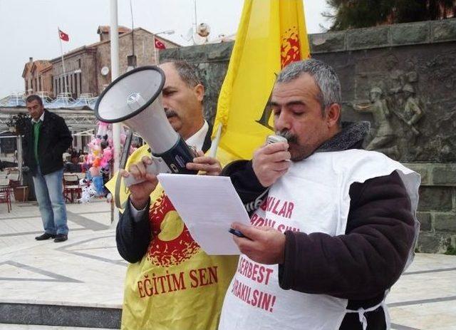 Eğitim-sen’den Dhkp-c Operasyonlarına Tepki