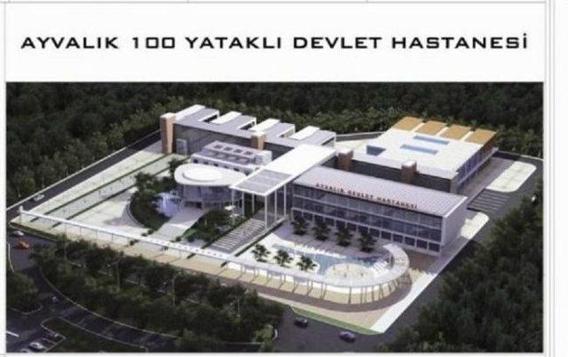 Ayvalık’ta Yeni Hastanenin Zemin Etüdü Çalışmaları Başladı