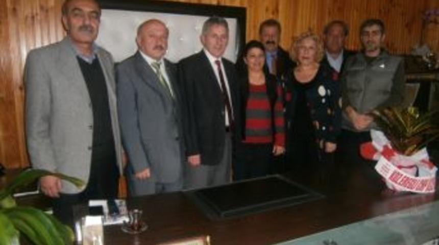 Chp&rsquo;den Aky&uuml;z&rsquo;e Hayırlı Olsun Ziyareti