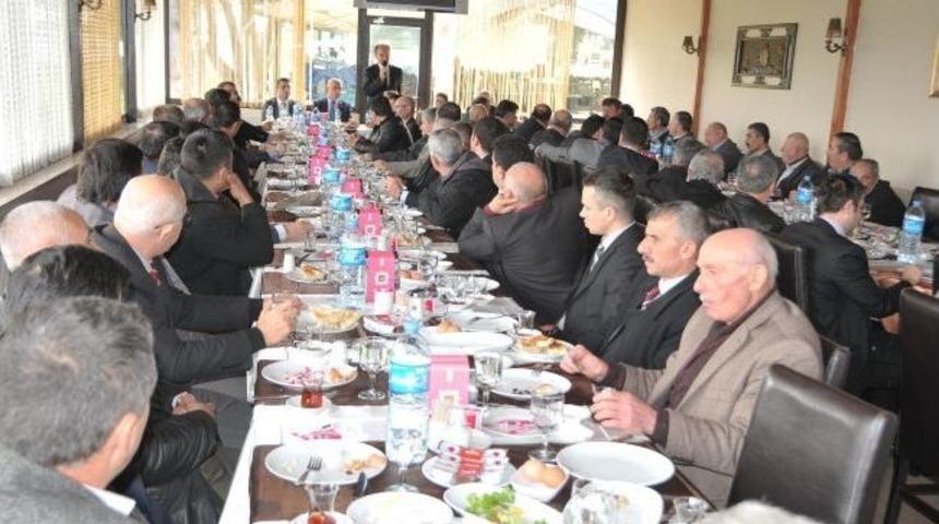 Başkan Burma, Muhtarlarla Buluştu