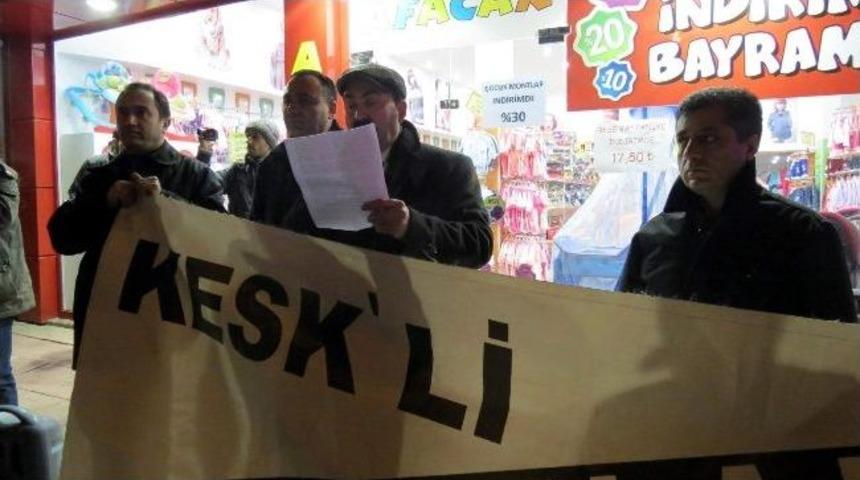 Kesk&rsquo;den "dhkp/c Operasyonları" Eylemi