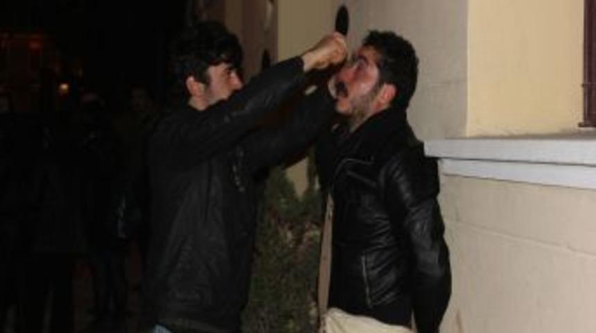 Hatay'da DHKP-C G&ouml;zaltılarını Protesto Eden Gruba M&uuml;dahale