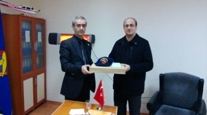 Soma Chp'den T&uuml;rk Hava Kurumu'na 88. Yıl Ziyareti