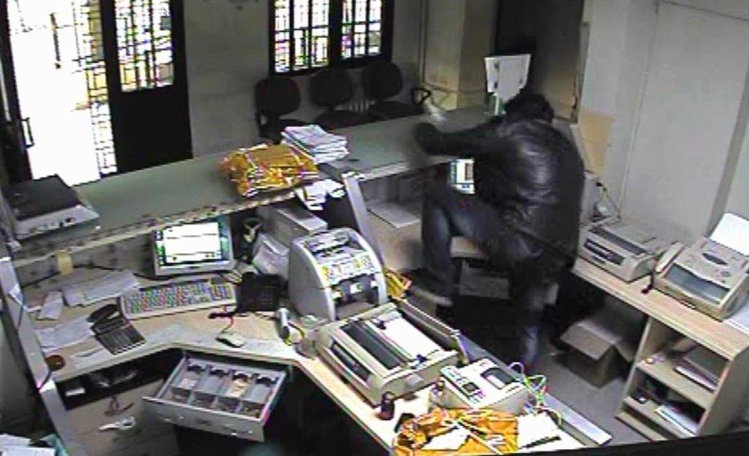 PTT Soygunu G&uuml;venlik Kamerasında