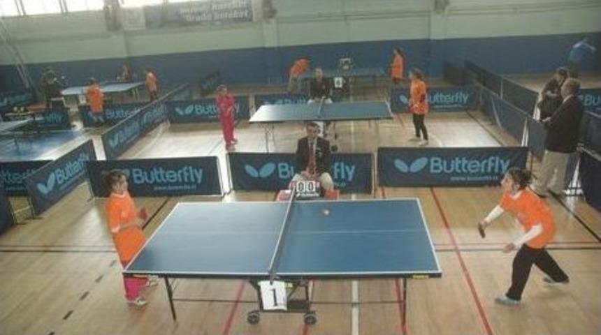 Masa Tenisi M&uuml;sabakaları Sona Erdi