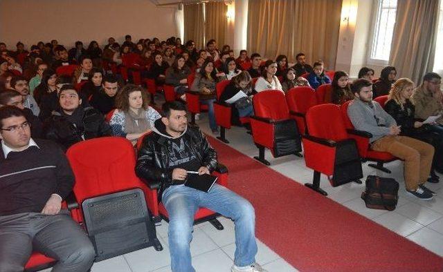 Kula'da Yüksek Okul Öğrencilerine Madde Bağımlılığı Semineri Verildi